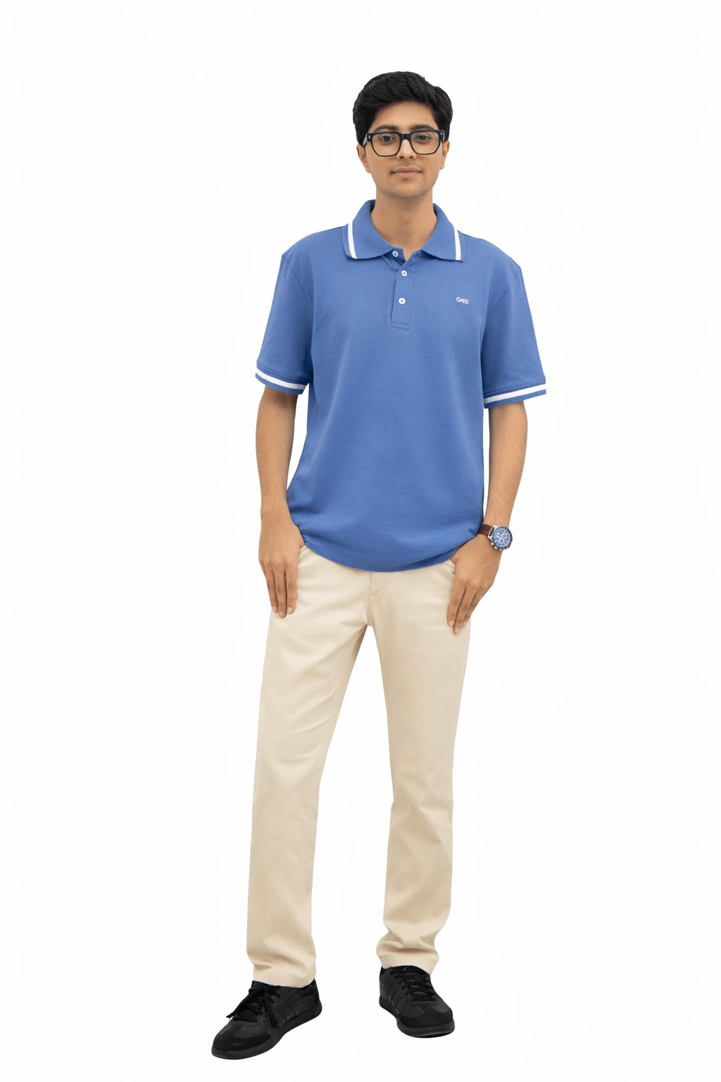 Signature Tipped Pique Polo - CHEC