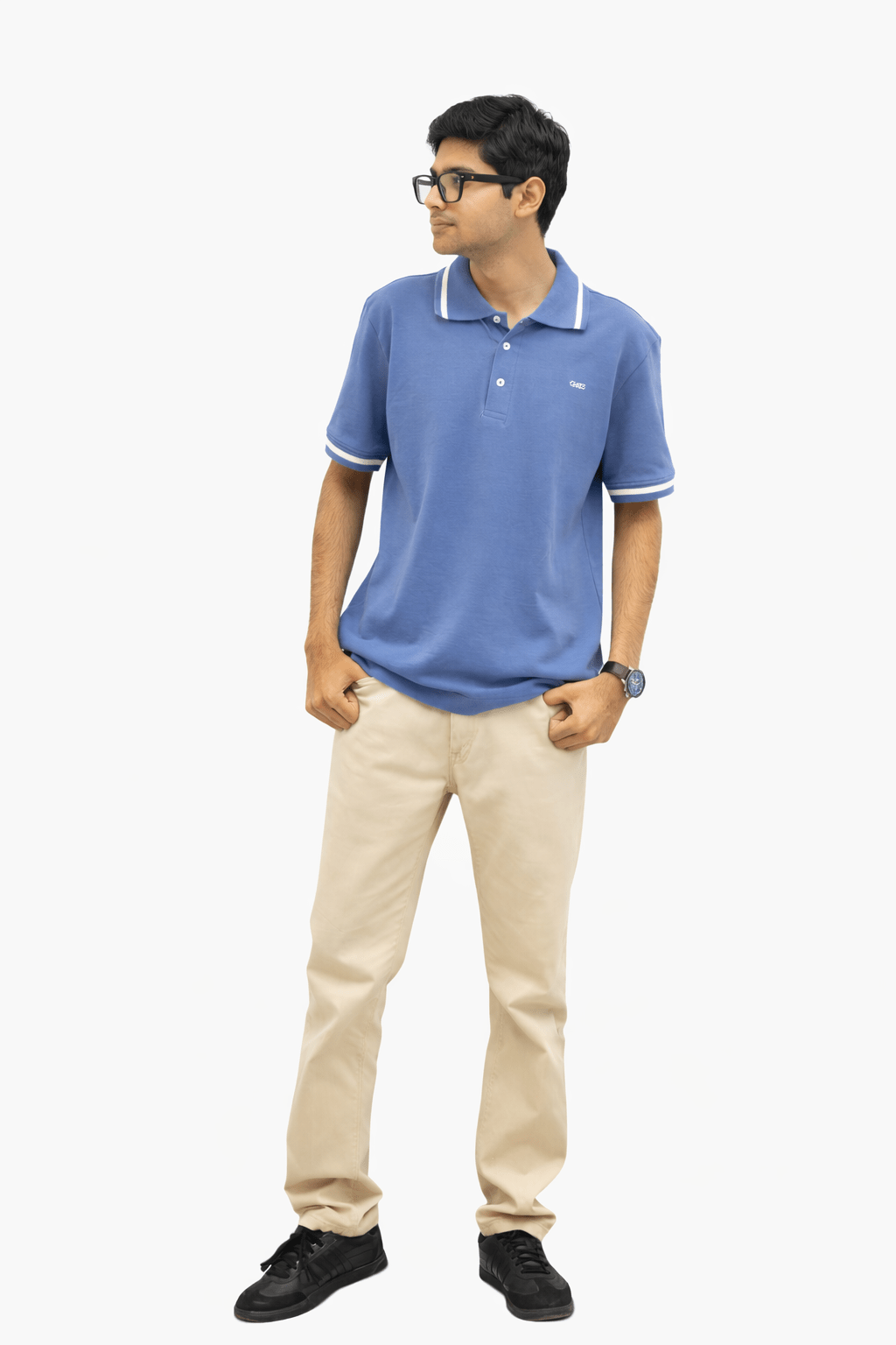 Signature Tipped Pique Polo - CHEC
