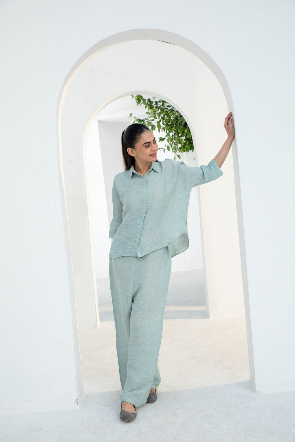 Soft Flowy Co - ord Set - CHEC