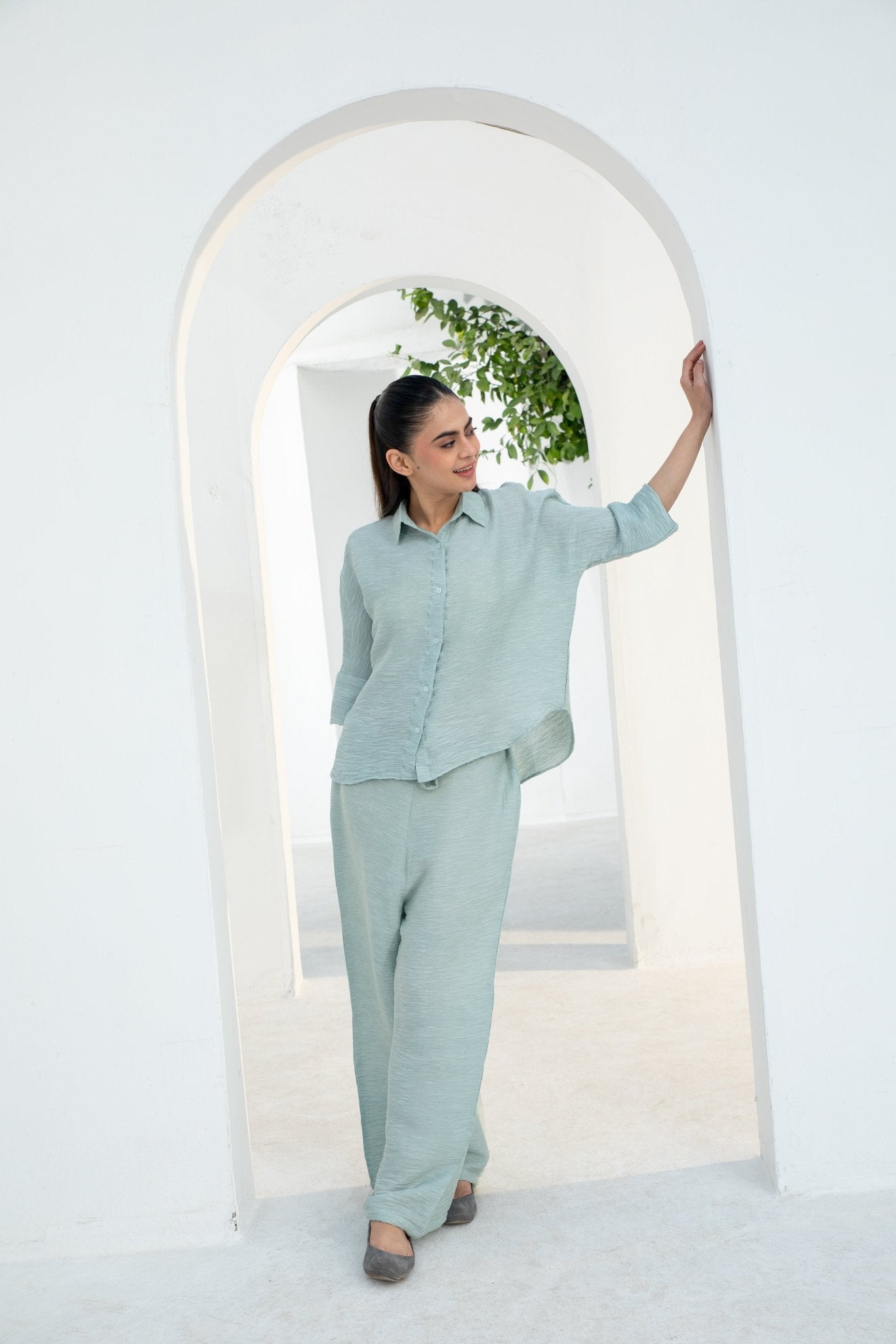 Soft Flowy Co - ord Set - CHEC