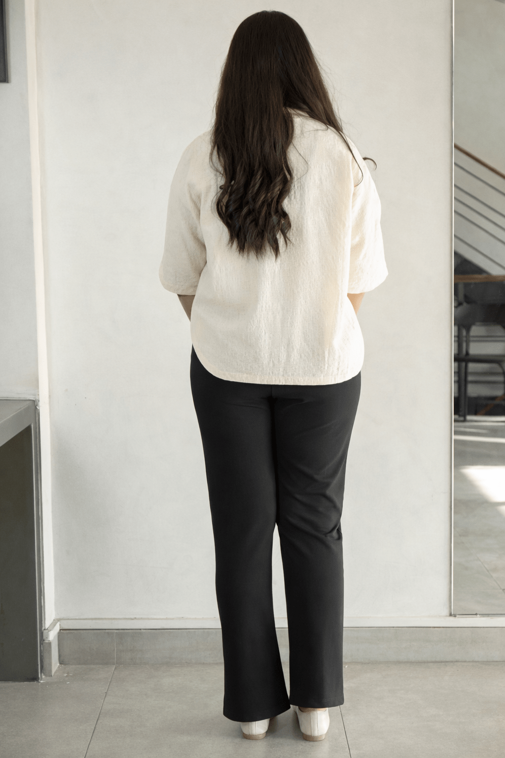 Split Front Fitted Pant - CHEC