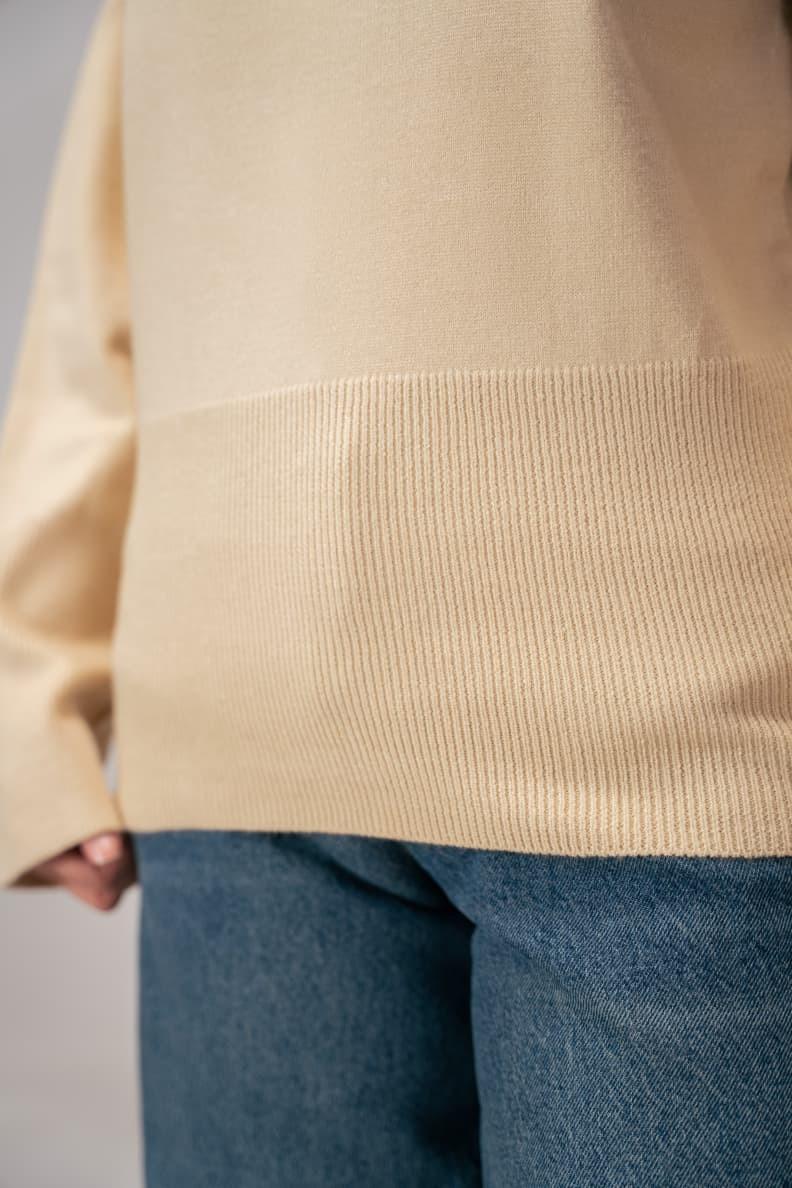 STAY COZY KNITTED SWEATER - CHEC