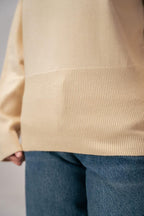 STAY COZY KNITTED SWEATER - CHEC