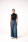 Wide Leg High - Rise Jeans - CHEC