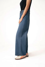 Wide Leg High - Rise Jeans - CHEC